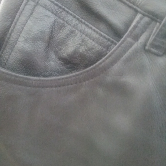Copper Key Pants & Jumpsuits Real Leather Pants Poshmark